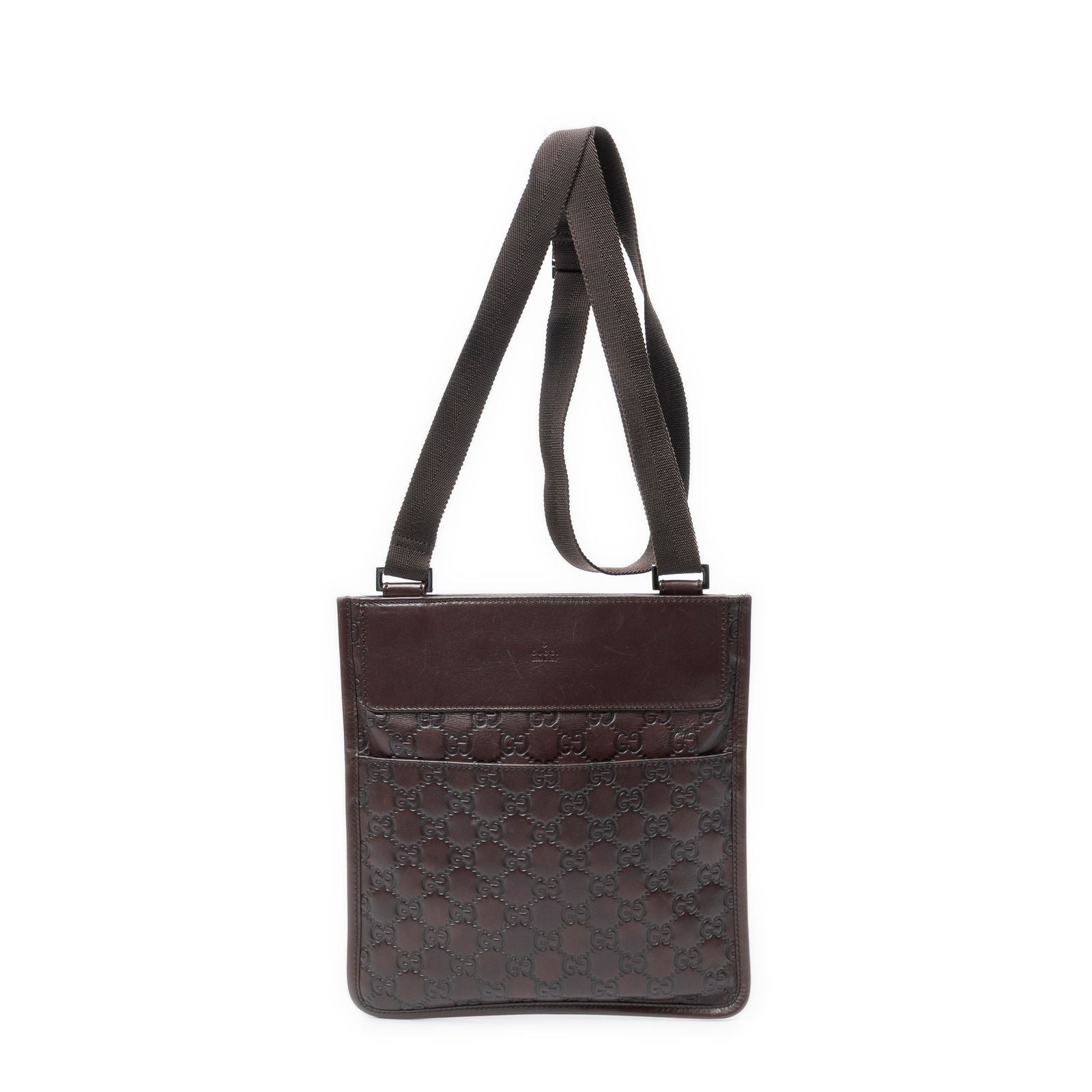Gucci Small Messenger Brown Guccissima