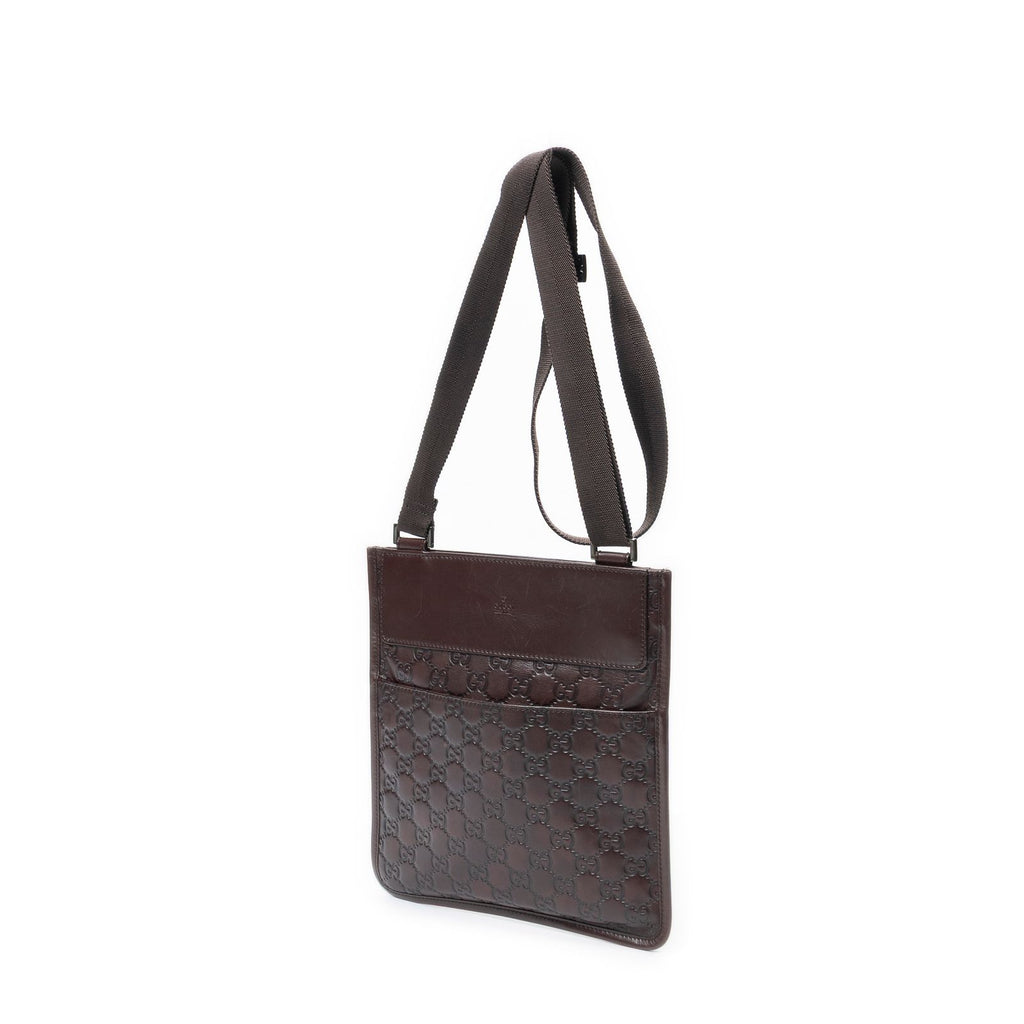 Gucci Small Messenger Brown Guccissima