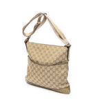 Gucci Web Media Messenger Beige Blanc's GG Canvas — view 2