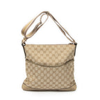 Gucci Web Media Messenger Beige Blanc's GG Canvas