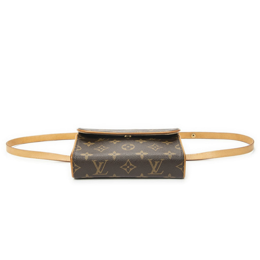 Louis Vuitton Pochette Florentine Brown Monogram Canvas Handbag — view 3
