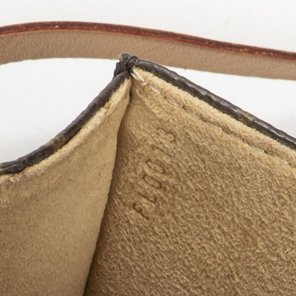 Louis Vuitton Pochette Florentine Brown Monogram Canvas Handbag — view 5