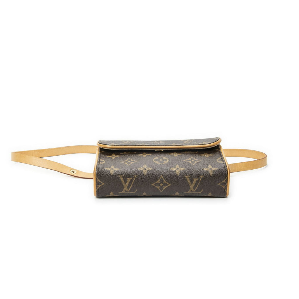 Louis Vuitton Pochette Florentine Brown Monogram Canvas Handbag — view 3