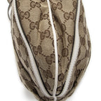 Gucci Abbey Shoulder Bag Beige Ivory GG Canvas — view 7