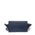 Celine Midi Trapeze Navy Grain Calf Skin Leather Shoulder — view 6