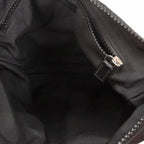 Gucci Zip Messenger Crossbody Black GG Nylon Canvas — view 9