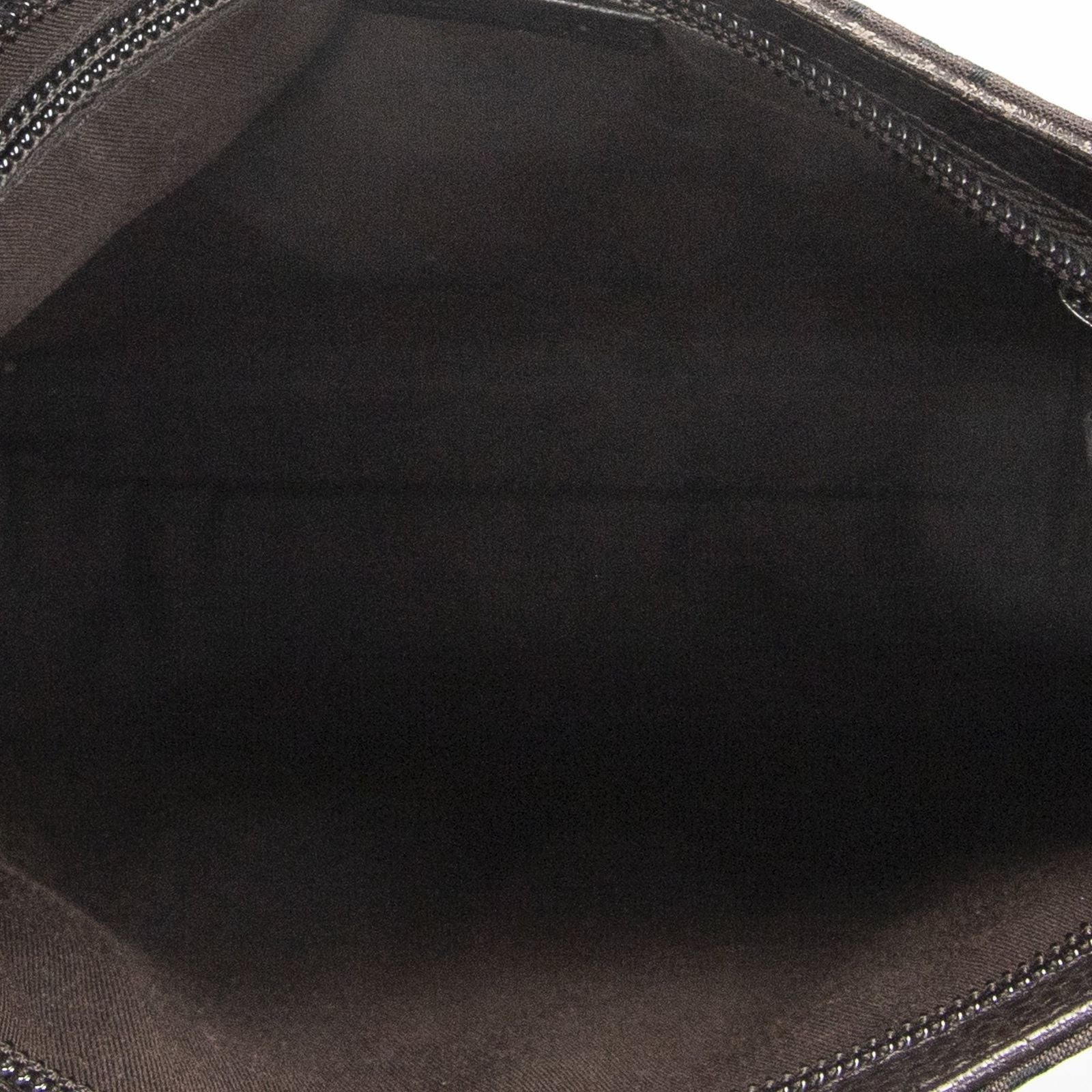 Gucci Front Pocket Jolicoeur Messenger Brown GG Nylon Canvas — view 9