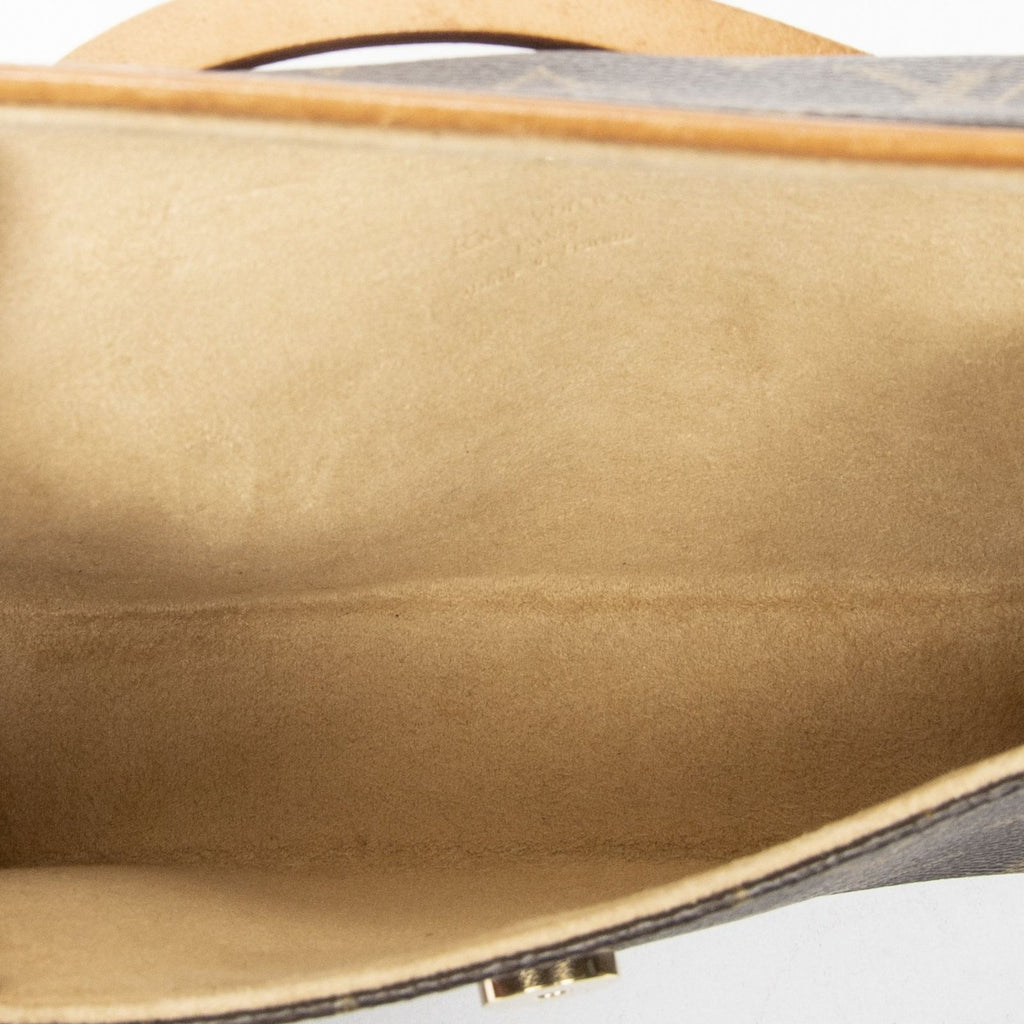 Louis Vuitton Pochette Florentine Brown Monogram Canvas Handbag — view 4