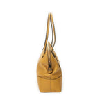 Gucci Bree Dome Tote Yellow Grain Calf Skin Leather — view 3
