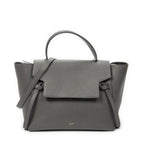Celine Mini Belt Bag Gray Grain Calf Skin Leather