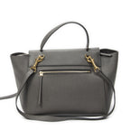 Celine Mini Belt Bag Gray Grain Calf Skin Leather — view 5