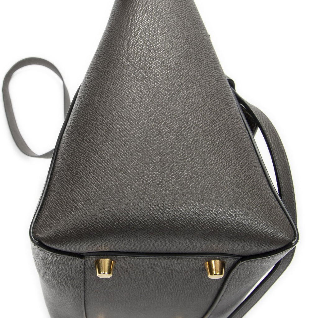 Celine Mini Belt Bag Gray Grain Calf Skin Leather — view 7