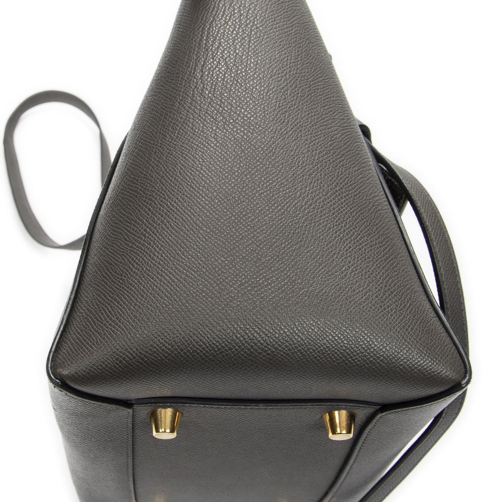 Celine Mini Belt Bag Gray Grain Calf Skin Leather — view 7