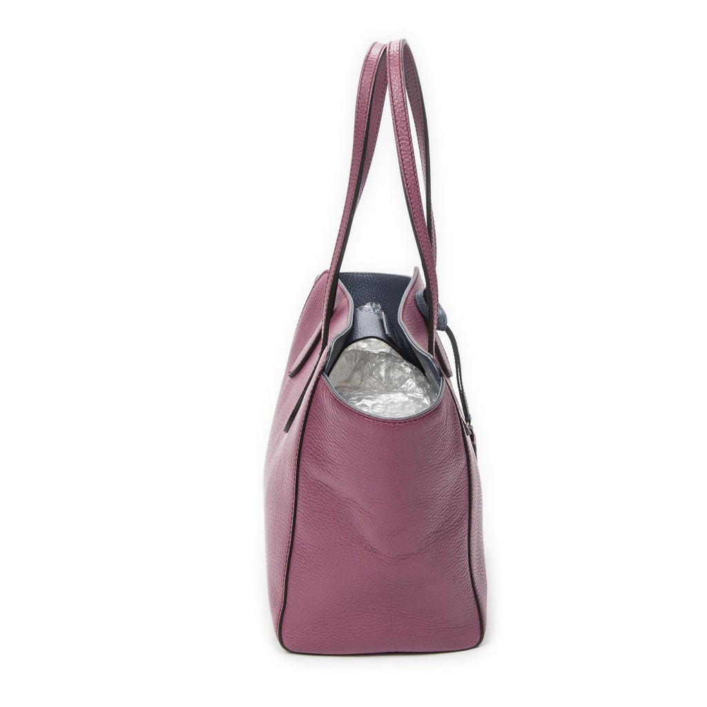 Gucci Small Swing Tote Purple Grain Calf Skin Leather — view 4