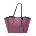 Gucci Small Swing Tote Purple Grain Calf Skin Leather