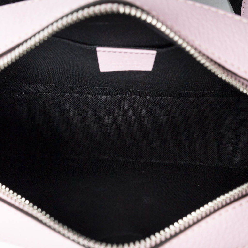 Gucci GG Psychedelic Camera Bag Pink Red Black Print Coated Canvasa — view 9