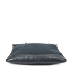 Gucci Large Flap Messenger Black GG Canvas — view 6