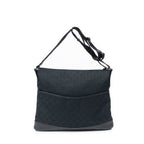 Gucci Large Flap Messenger Black GG Canvas