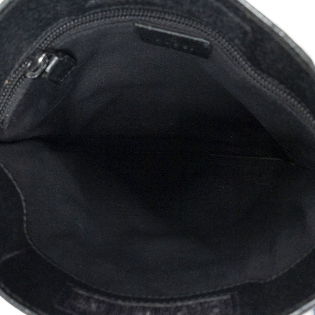 Gucci Small Messenger Black GG Canvas — view 9