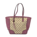 Gucci Bree Tote Beige Pink GG Canvas