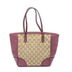 Gucci Bree Tote Beige Pink GG Canvas — view 5
