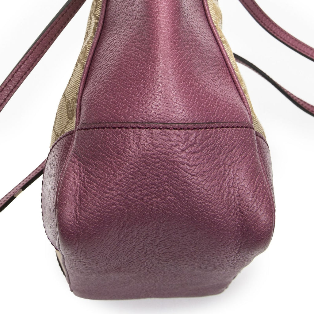 Gucci Bree Tote Beige Pink GG Canvas — view 7