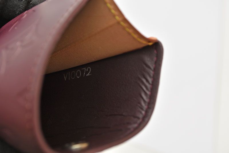 Louis Vuitton Key Case Clochette GM Key Ring Violet Monogram Matte Key Holder — view 9