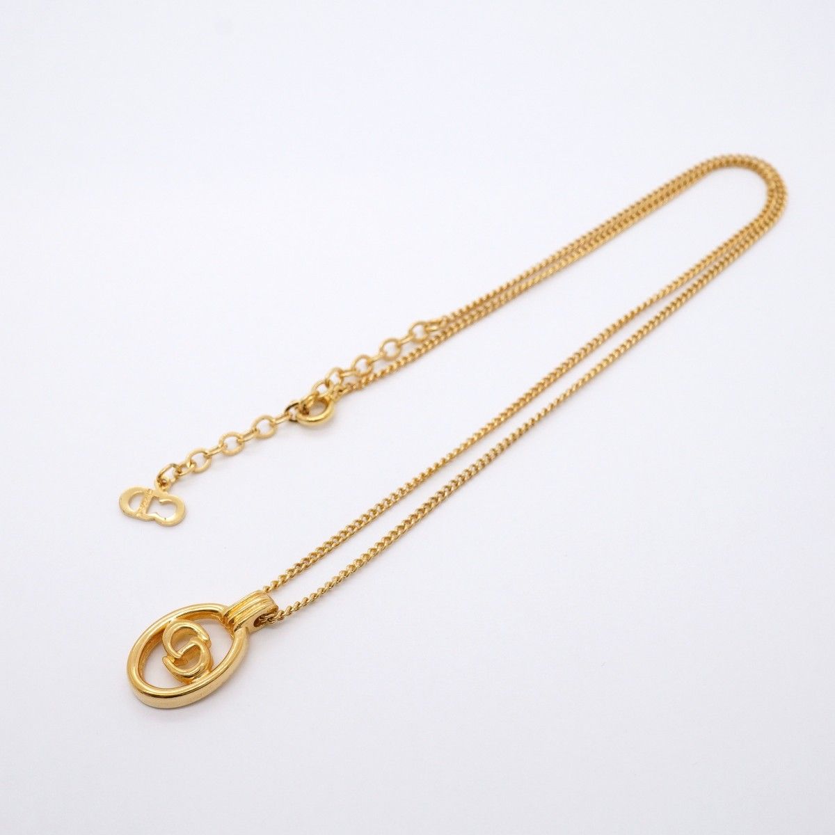 Dior Necklace CD Logo Gold Plated — view 3