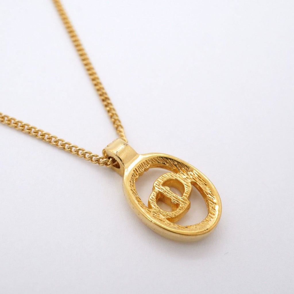 Dior Necklace CD Logo Gold Plated — view 2