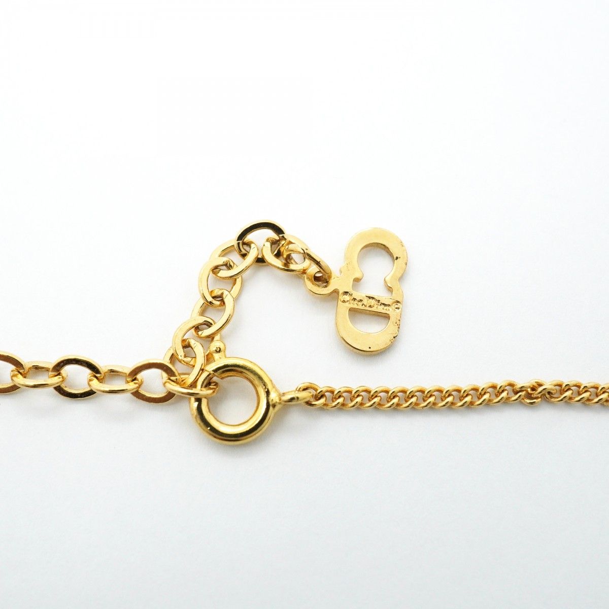 Dior Necklace CD Logo Gold Plated — view 4