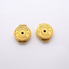 Hermes Earrings Cube Gold Plated Oren Gilet Dice — view 4