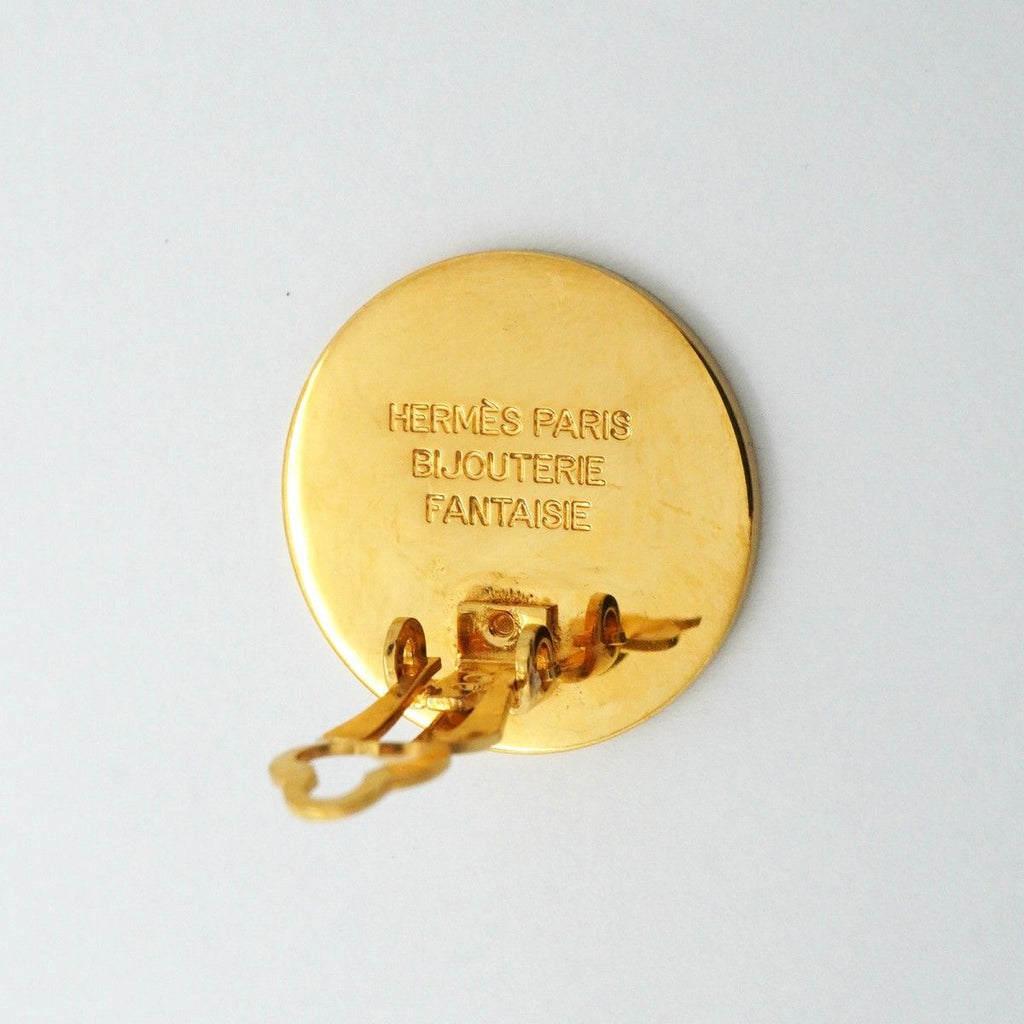 Hermes Earrings Series Gold Plated — view 4