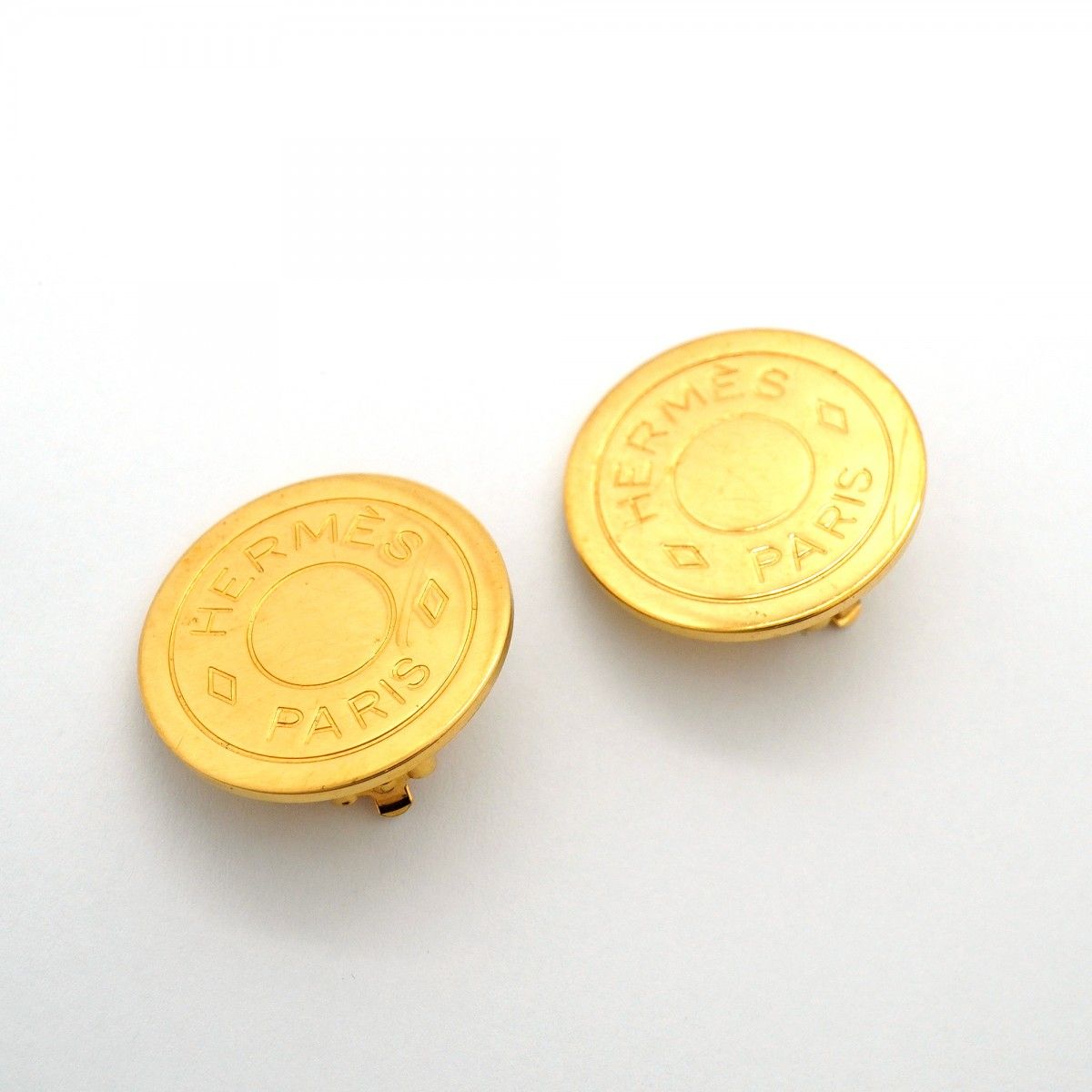 Hermes Earrings Series Gold Plated — view 2