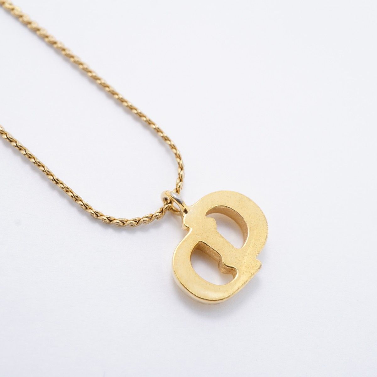 Dior Necklace CD Logo Gold Plated — view 2