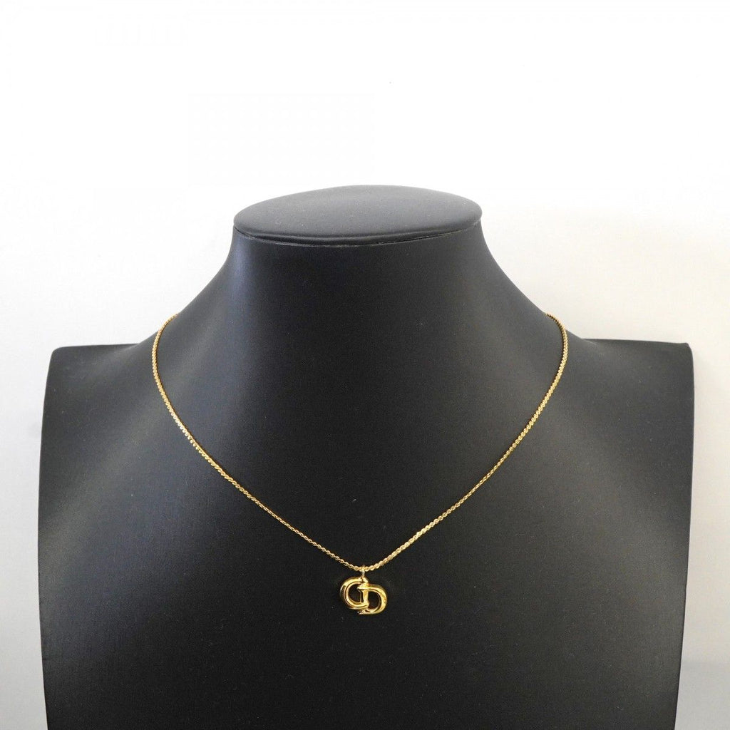 Dior Necklace CD Logo Gold Plated — view 6