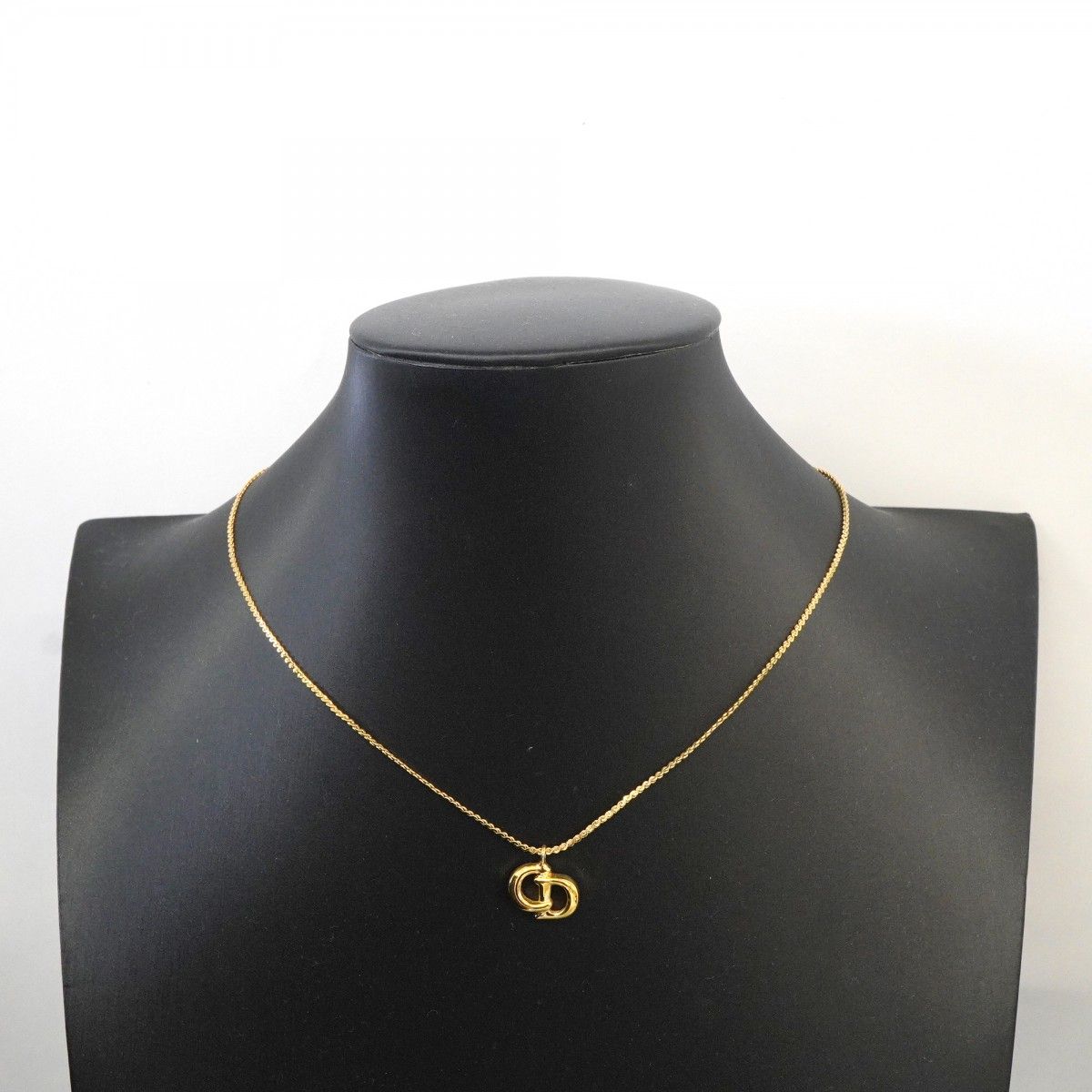 Dior Necklace CD Logo Gold Plated — view 6