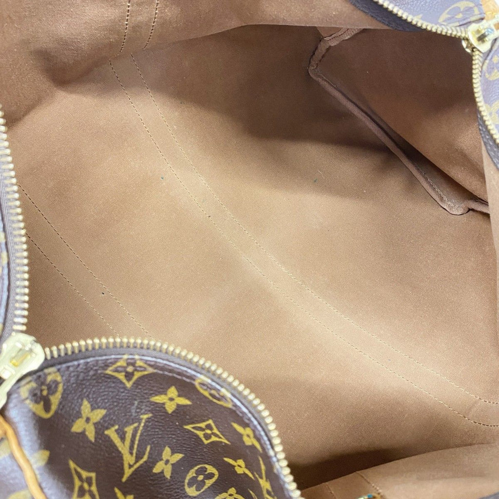 Louis Vuitton Boston Bag Monogram Keepall 50 Brown — view 4