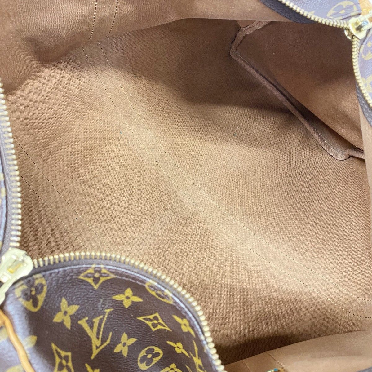 Louis Vuitton Boston Bag Monogram Keepall 50 Brown — view 4