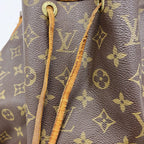 Louis Vuitton Shoulder Bag Monogram Noe Brown — view 9