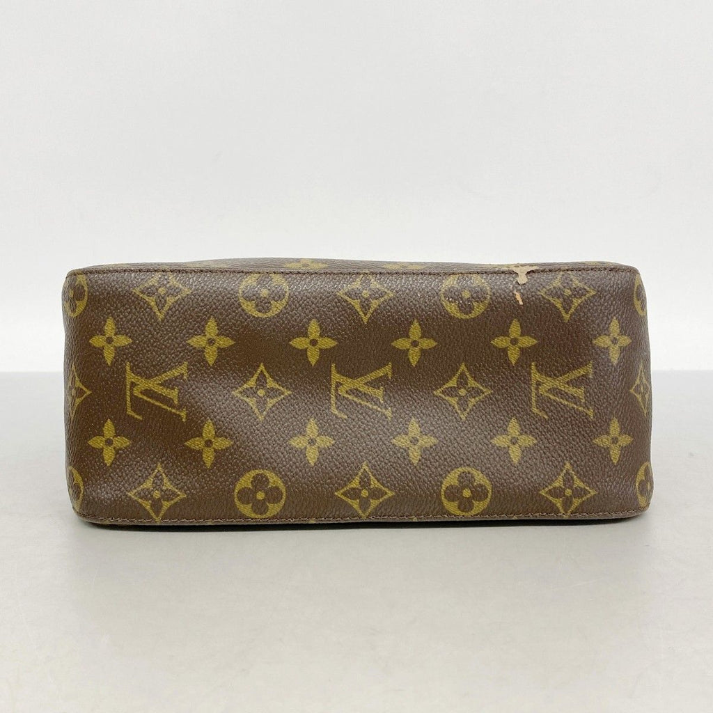 Louis Vuitton Shoulder Bag Monogram Looping MM Brown — view 3