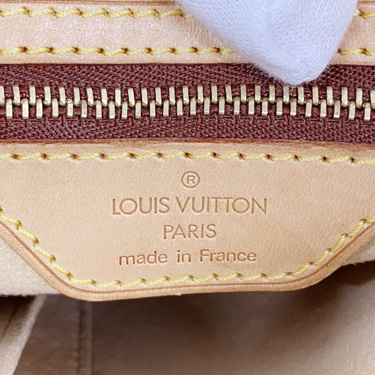 Louis Vuitton Shoulder Bag Monogram Looping MM Brown — view 5