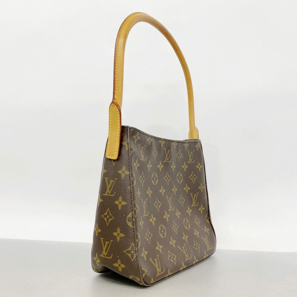 Louis Vuitton Shoulder Bag Monogram Looping MM Brown — view 2
