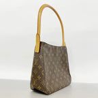 Louis Vuitton Shoulder Bag Monogram Looping MM Brown — view 2
