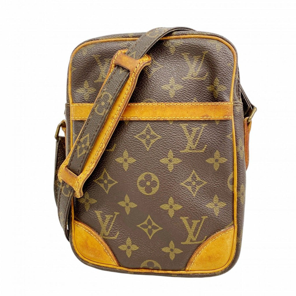 Louis Vuitton Shoulder Bag Monogram Danube Brown