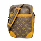 Louis Vuitton Shoulder Bag Monogram Danube Brown