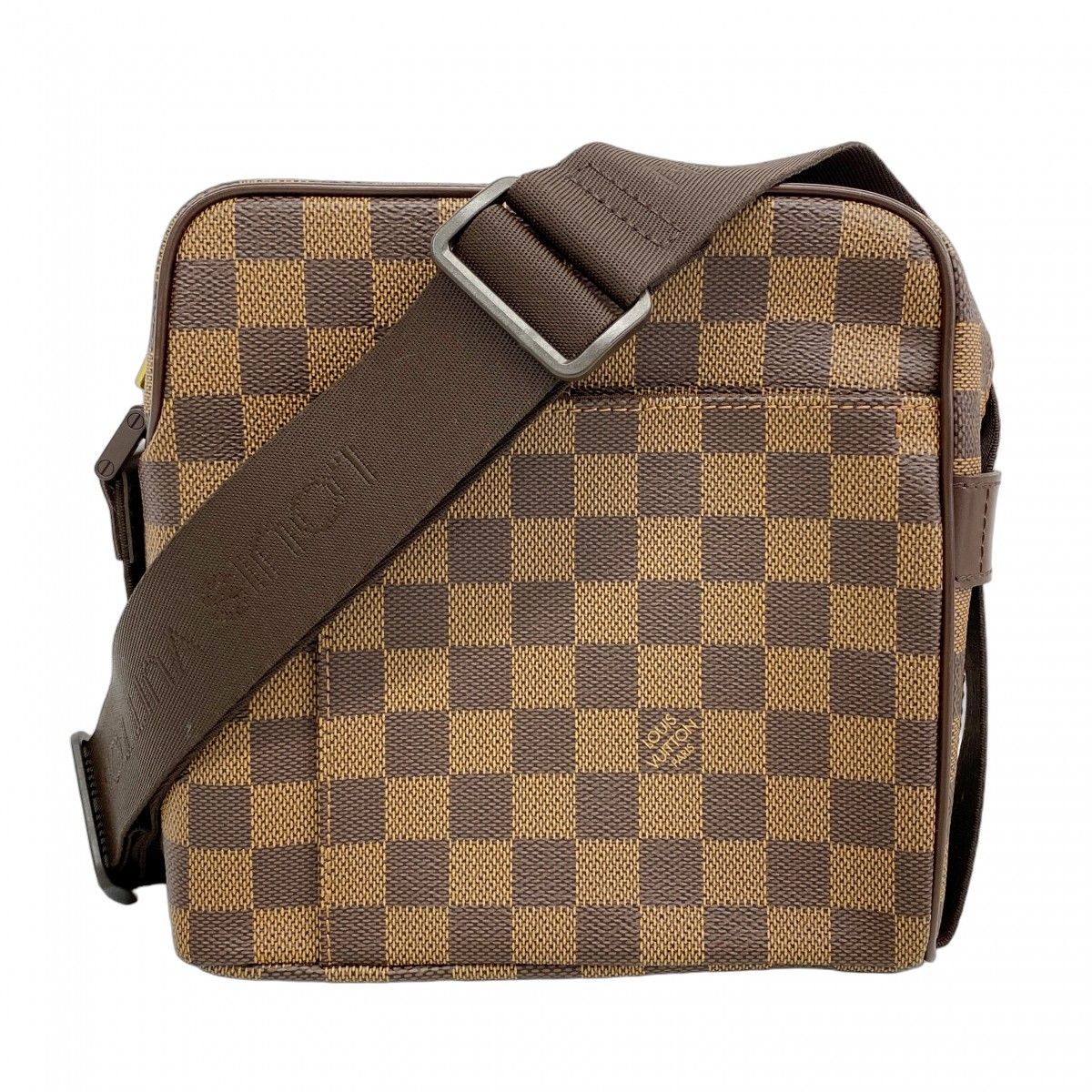 Louis Vuitton Shoulder Bag Damier Olaf PM Ebene