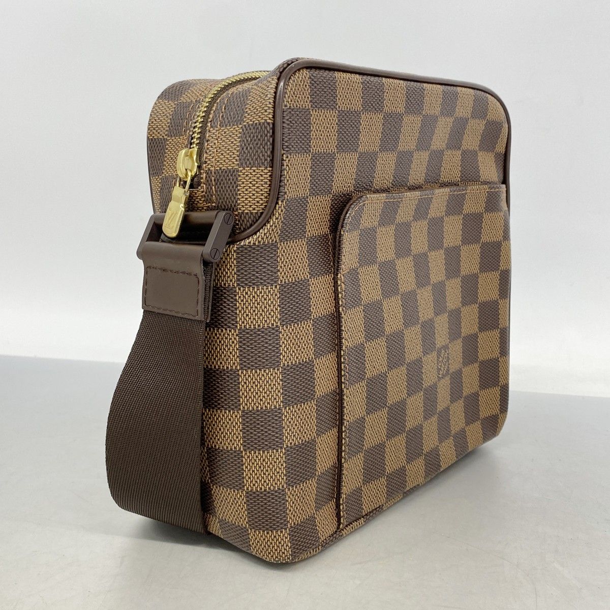 Louis Vuitton Shoulder Bag Damier Olaf PM Ebene — view 2