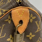 Louis Vuitton Handbag Monogram Speedy 40 Brown — view 8