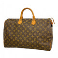 Louis Vuitton Handbag Monogram Speedy 40 Brown