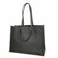 Louis Vuitton Tote Monogram Empreinte On The Go GM Noir 2-Way